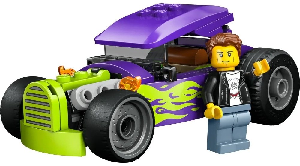 Конструктор LEGO Лего Город Гоночный автомобиль 60485, деталей 81 шт купить,NaN