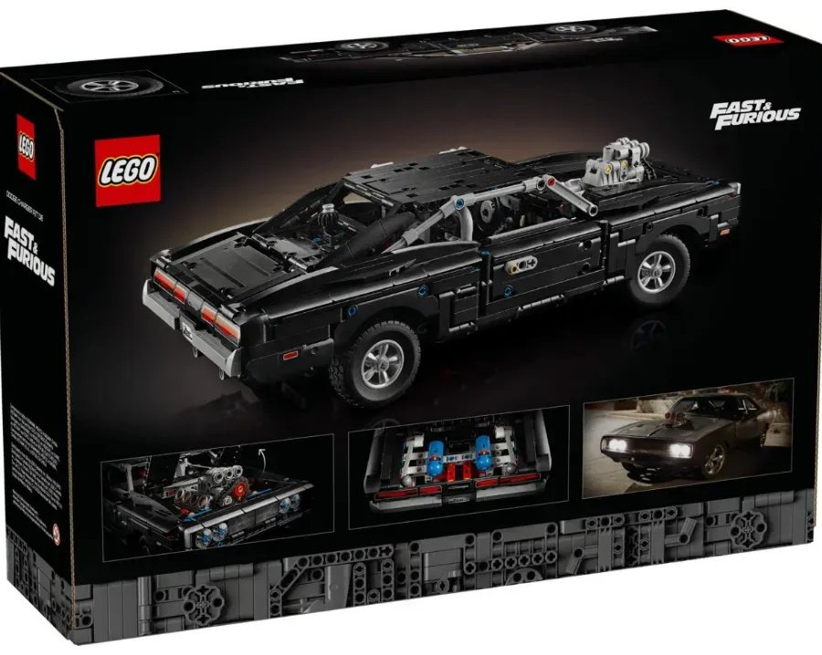 Конструктор LEGO Конструктор Technic Техник Fast and Furious Dodge Charger R/T 42231, деталей 1516 шт купить,NaN