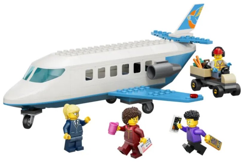 Конструктор LEGO LEGO City Город Пассажирский самолет 60492, деталей 118 шт купить,NaN
