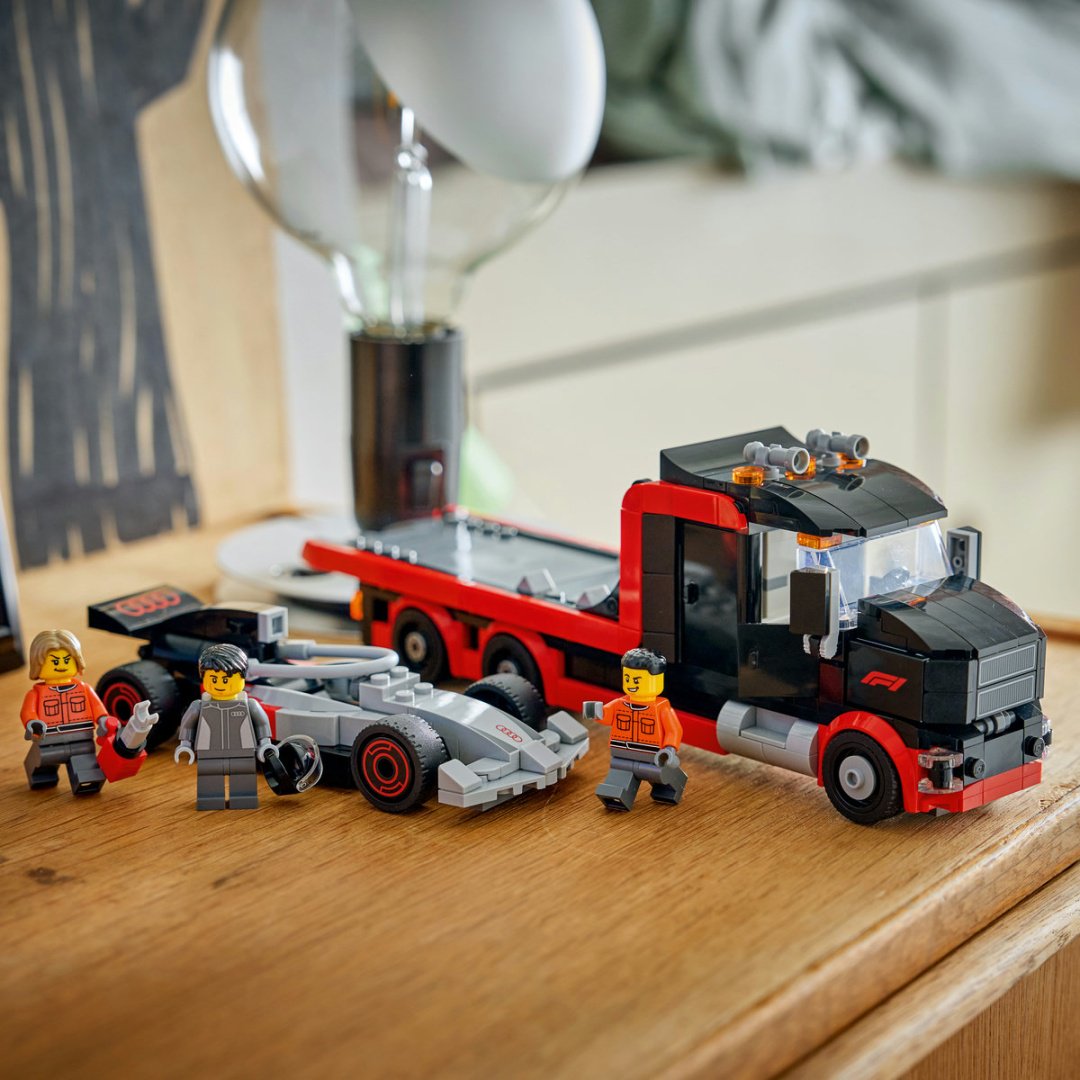 Конструктор LEGO Демонстрационный грузовик F1 с гоночным автомобилем Audi F1 60493, деталей 508 шт купить,NaN