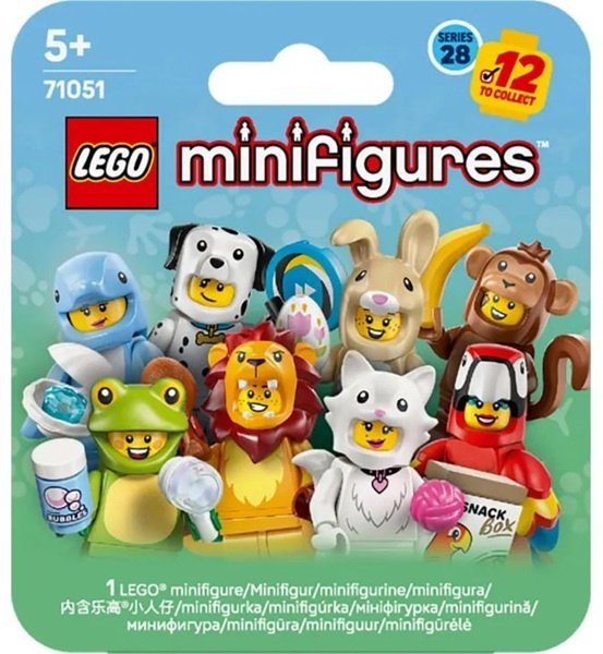 Конструктор LEGO Минифигурки-животные серия 28 71051, деталей 1 шт купить,NaN