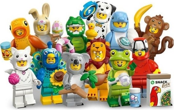 Конструктор LEGO Минифигурки-животные серия 28 71051, деталей 1 шт купить,NaN