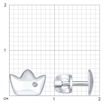 SOKOLOV 87020002-sk13 1.19 г серебро, бриллиант купить,10389
