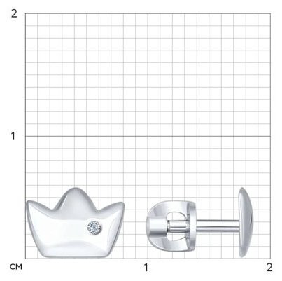 SOKOLOV 87020002-sk13 1.19 г серебро, бриллиант купить,10389