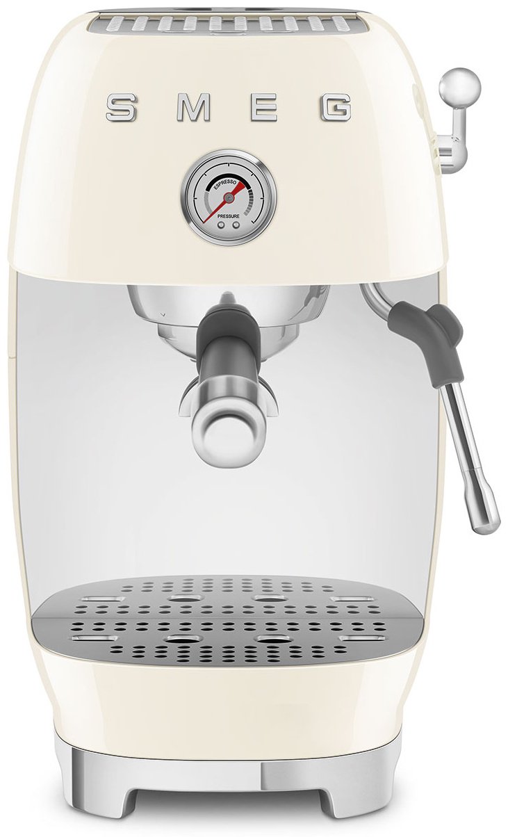 Кофемашина Smeg ECF03CREU бежевый купить,NaN