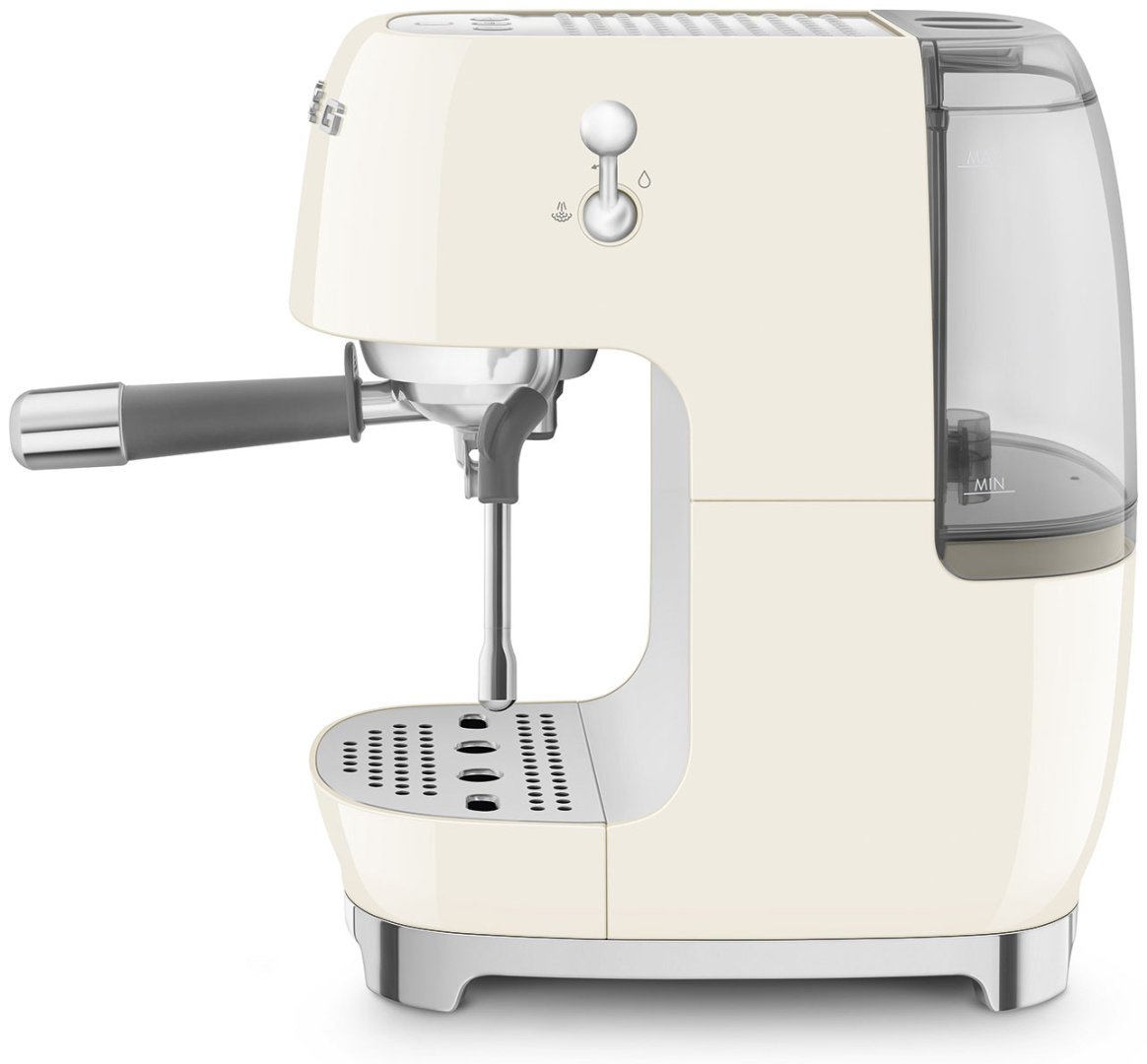 Кофемашина Smeg ECF03CREU бежевый купить,NaN