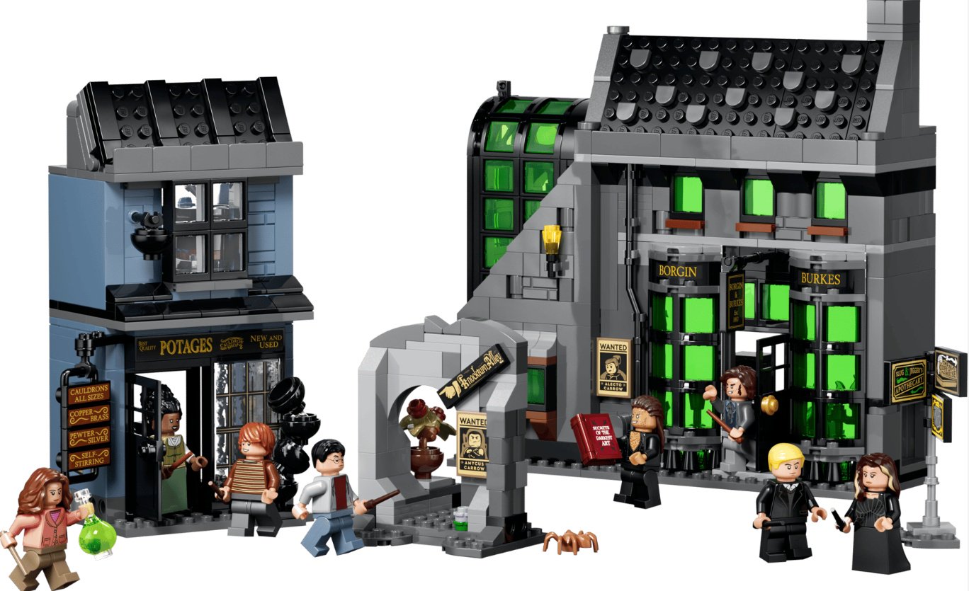 Конструктор LEGO Harry Potter Волшебные магазины 76471, деталей 788 шт купить,NaN