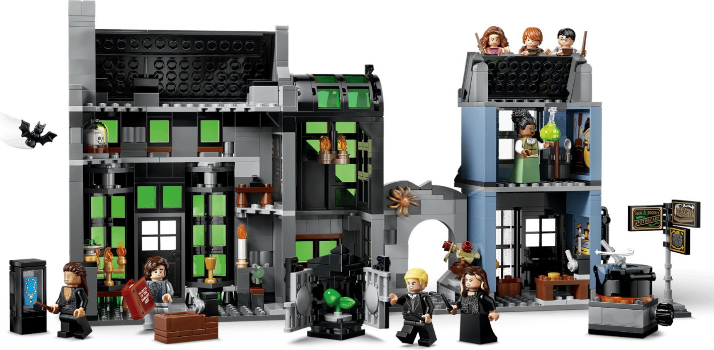 Конструктор LEGO Harry Potter Волшебные магазины 76471, деталей 788 шт купить,NaN