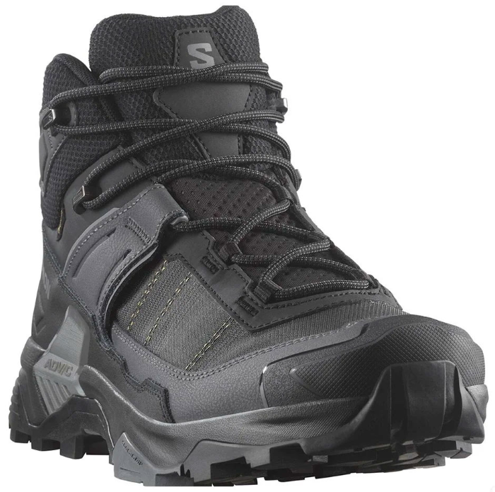 Кроссовки Salomon X Ultra 5 Mid Gtx черные 7 40 2/3  купить,NaN