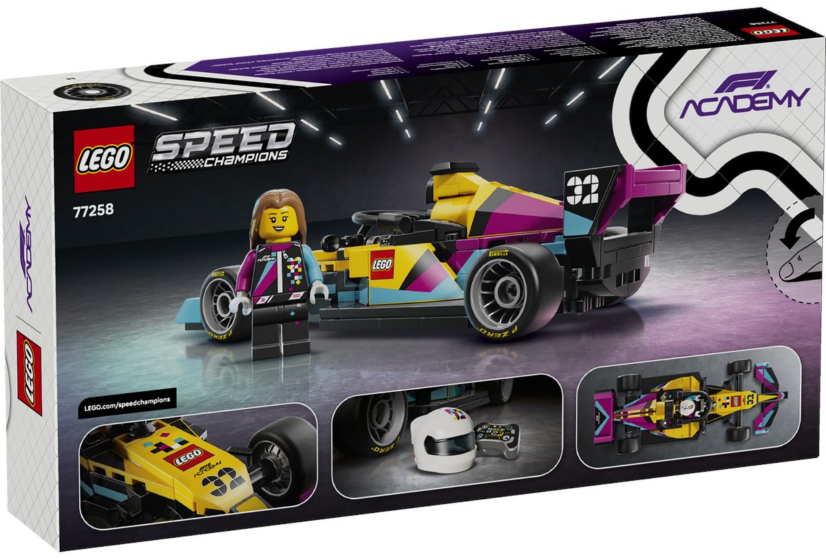 Конструктор LEGO Speed Champions 77258, деталей 201 шт