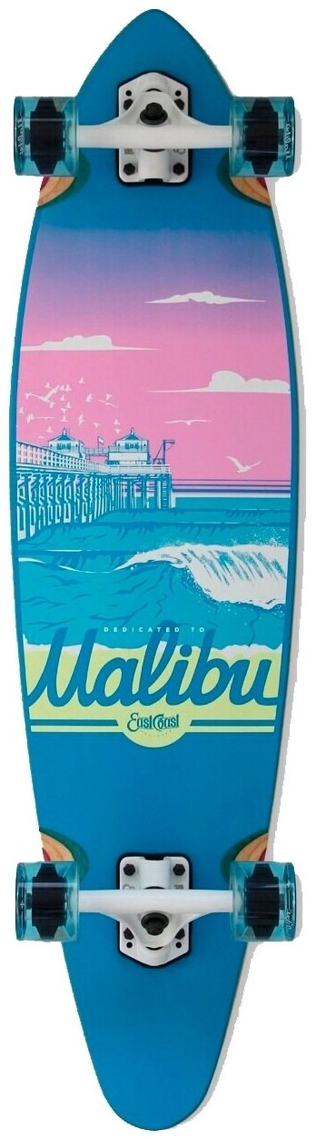 Лонгборд Eastcoast Malibu голубой 37