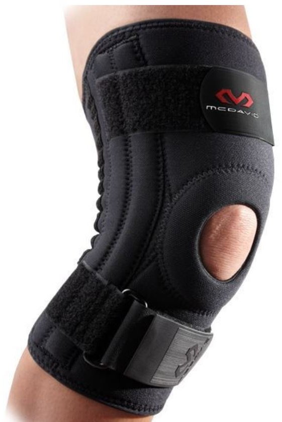 Бандаж Mcdavid Knee Support With Stays 421R-BK черный M
