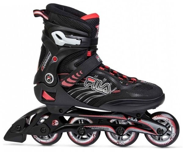 Роликовые коньки Fila Skates Primo Comp черный-красный 42 купить,NaN