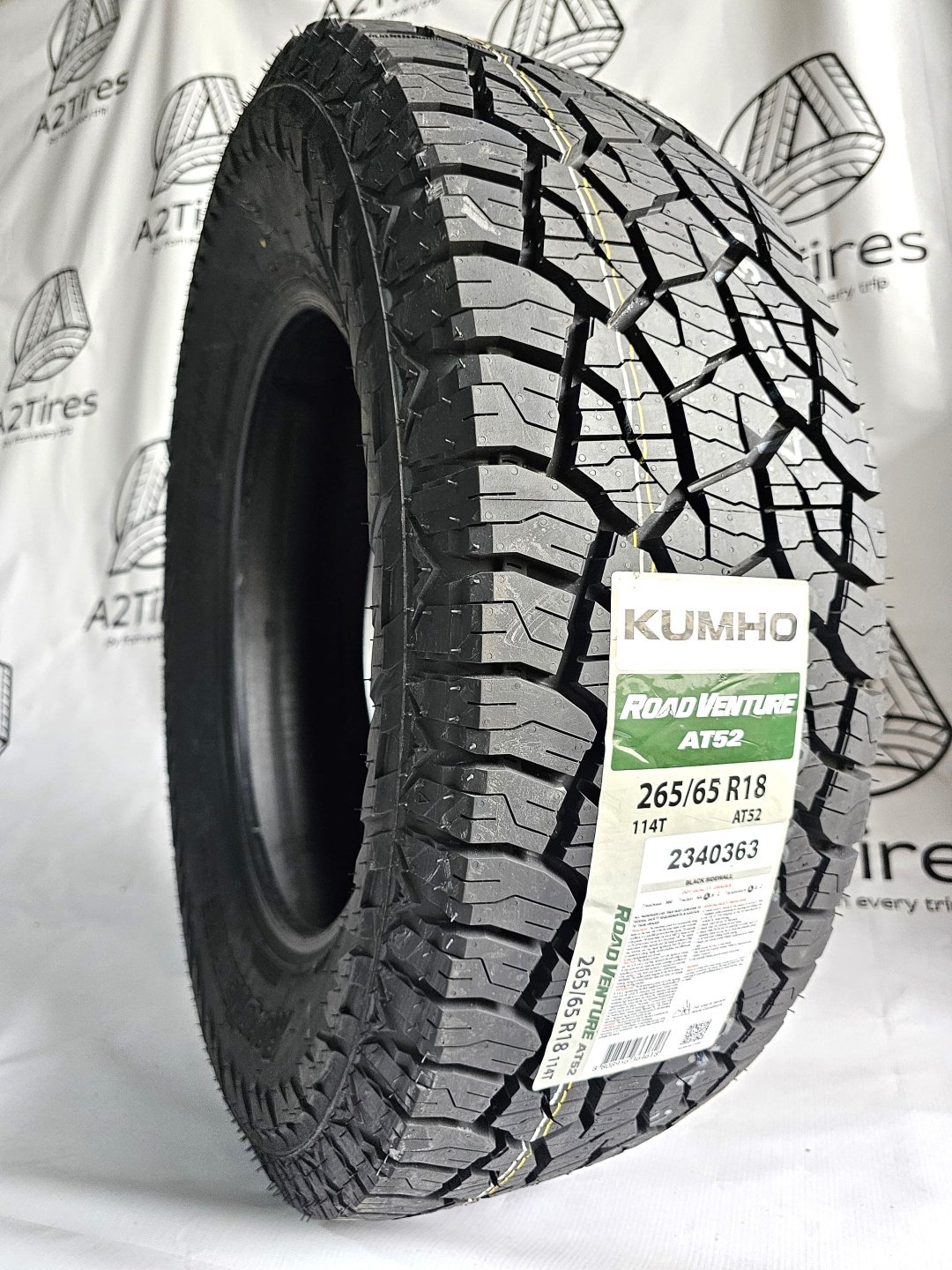 Kumho AT52 265/65 R18 114T купить,NaN