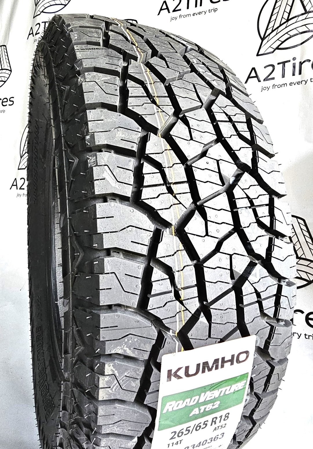 Kumho AT52 265/65 R18 114T купить,NaN