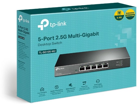 Коммутатор TP-LINK TL-SG105-M2 купить,NaN