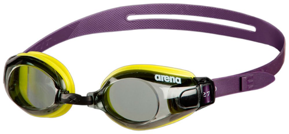 Очки Arena 92404-100 унисекс дымчатый, фиолетовый, зеленый