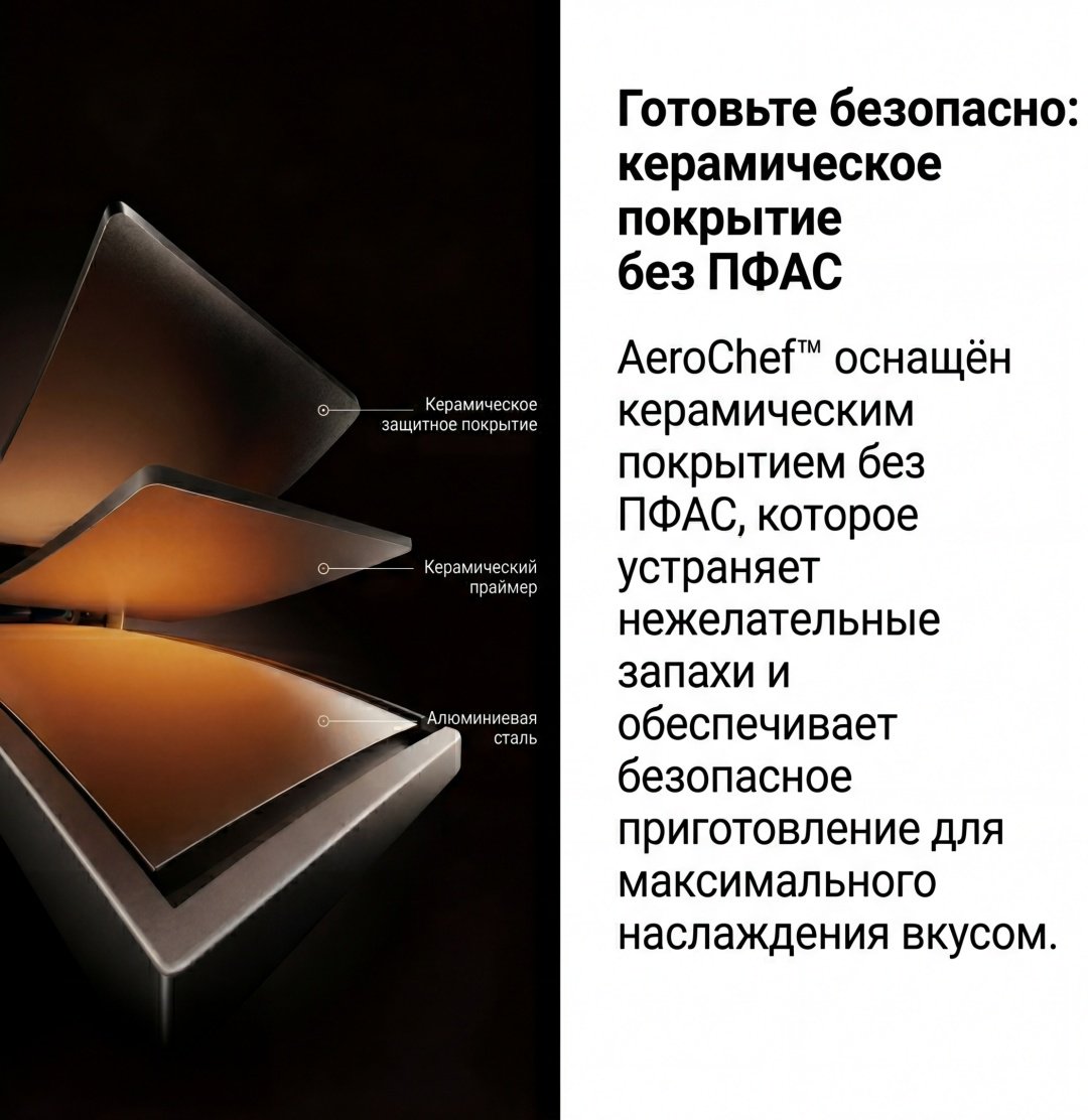 Аэрогриль TROUVER FD10 Pro Max 6 л черный купить,49328