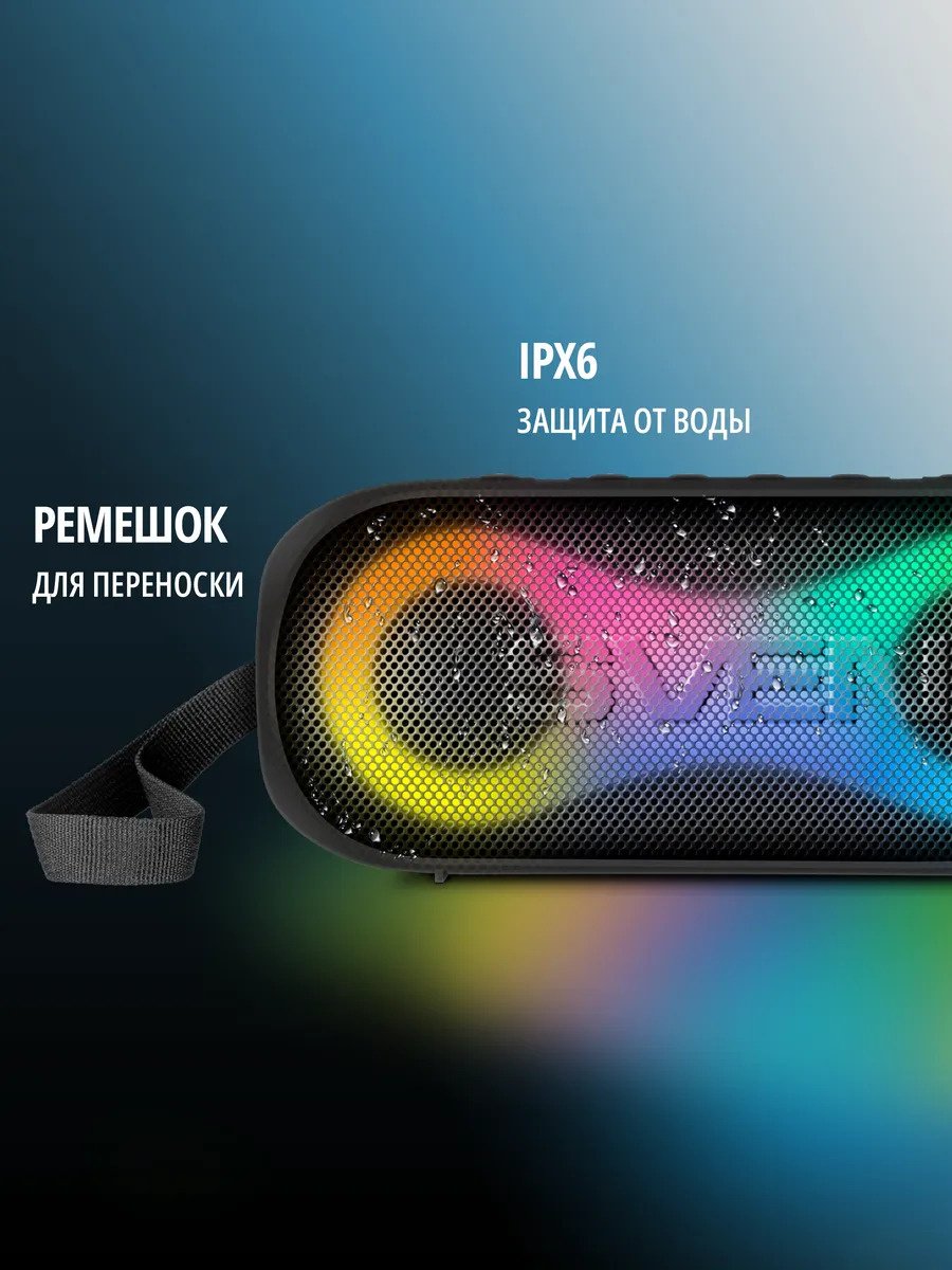 Портативная колонка SVEN PS-165 черный купить,NaN