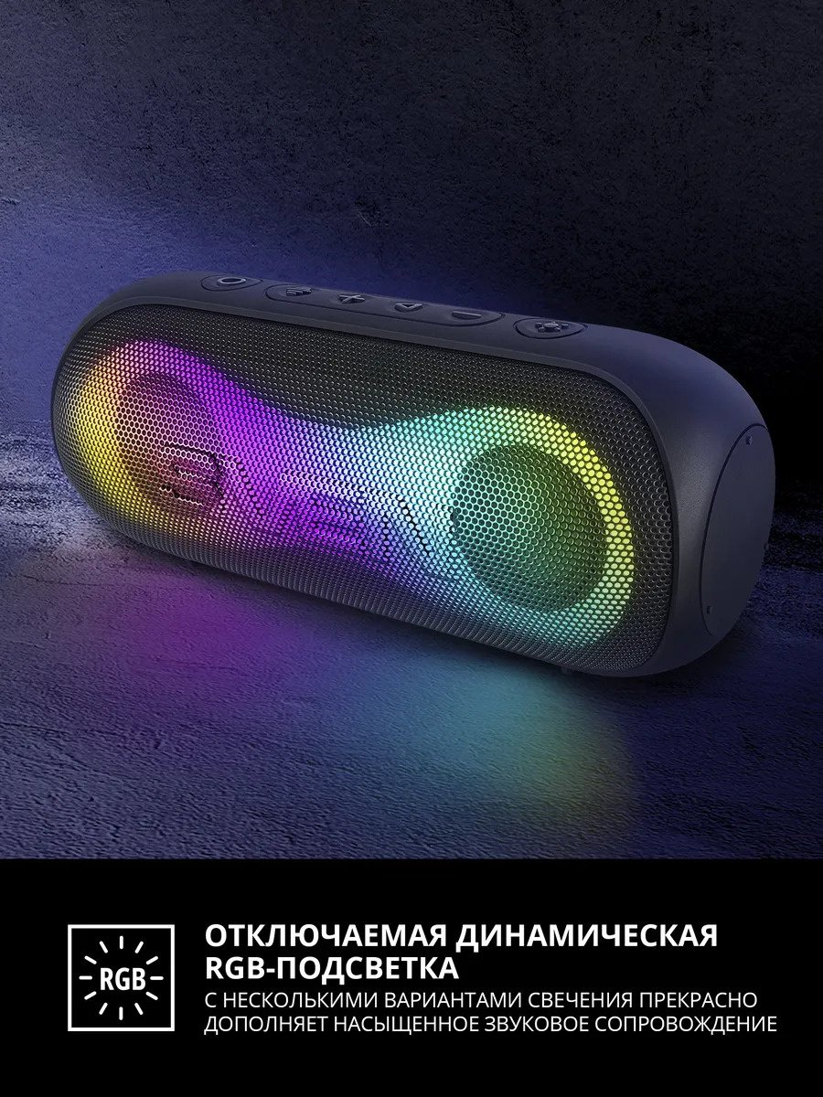 Портативная колонка SVEN PS-165 черный купить,NaN