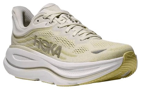 Кроссовки Hoka Bondi 9 бежевый купить,NaN