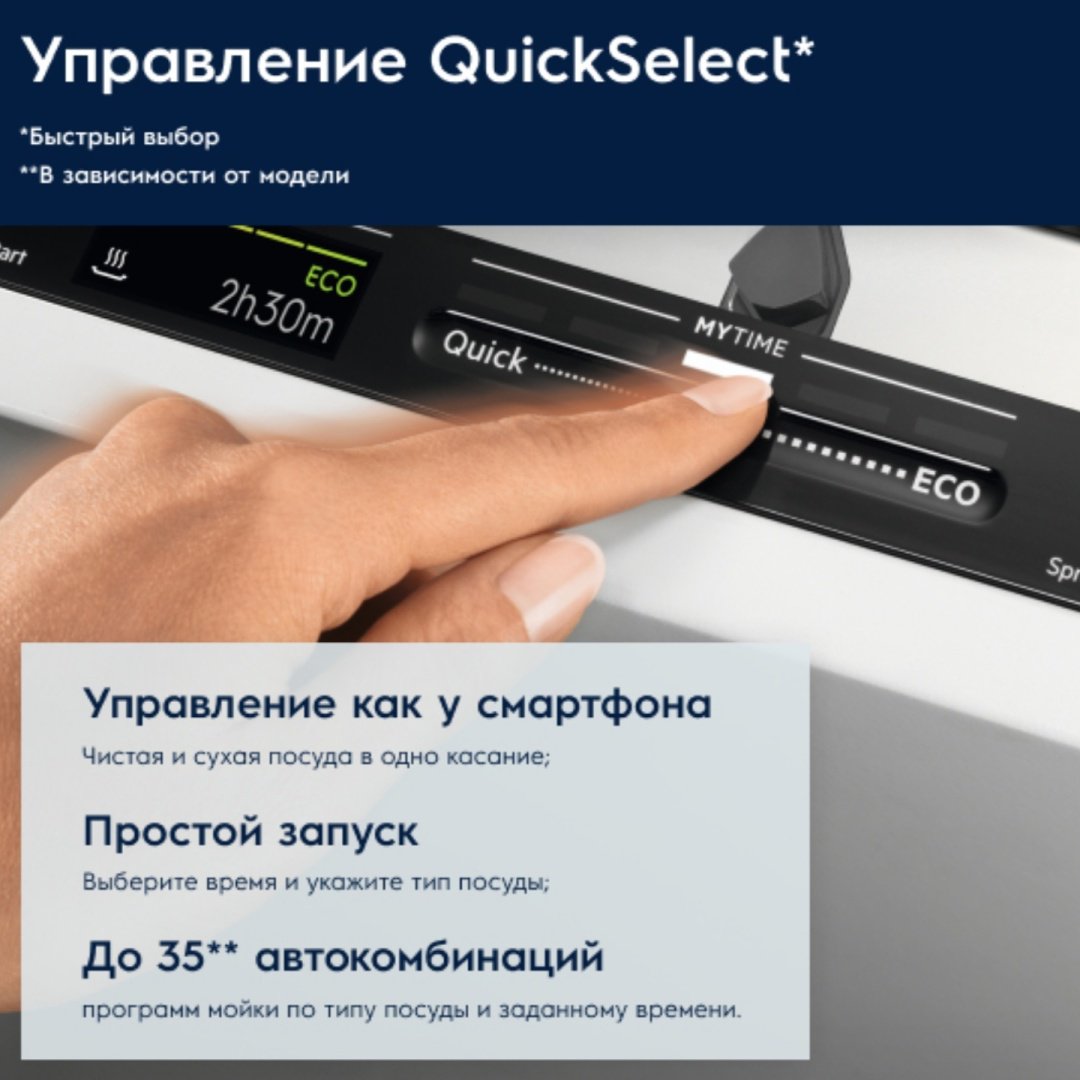 Посудомоечная машина Electrolux EES47310L белый