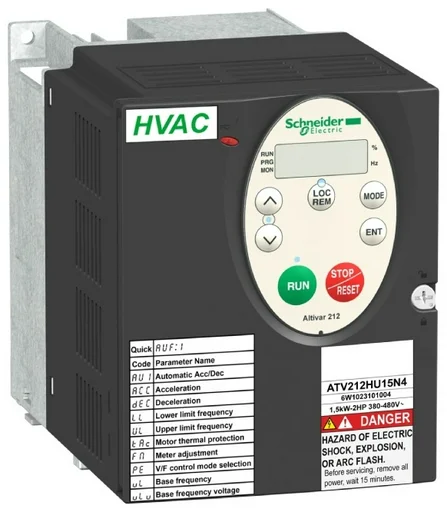 Частотный преобразователь Schneider Electric ATV212HU22N4 2.2 кВт 3.6А 2.2В