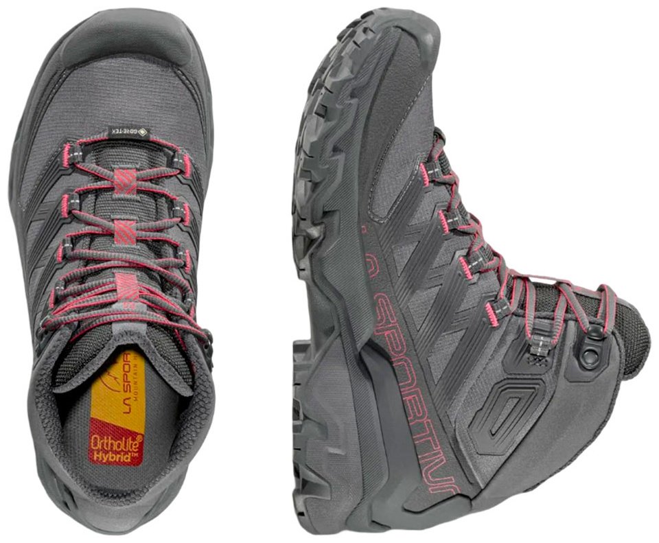 Ботинки La Sportiva розовый, серый