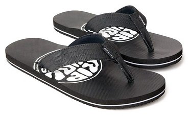 Шлепанцы Rip Curl белый, черный
