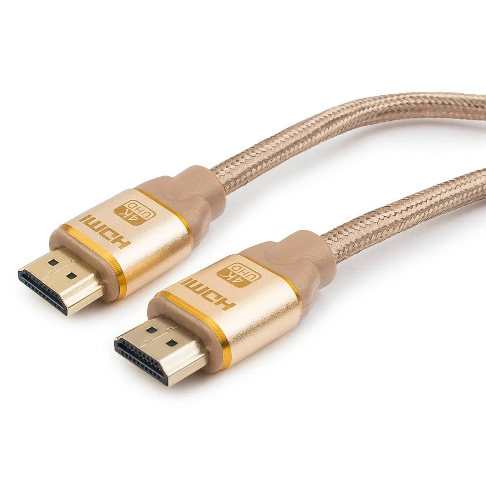 Кабель Cablexpert CC-G-HDMI03-3M 3м золотистый - ForteMarket Кабель Cablexpert CC-G-HDMI03-3M 3м золотистый купить,0