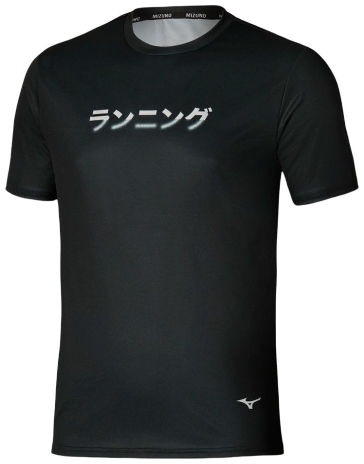 Футболка Mizuno черный купить,NaN
