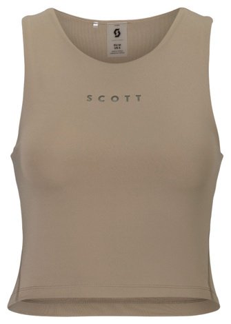Кроп-топ Scott бежевый