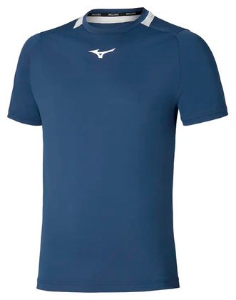 Футболка Mizuno темно-синий купить,22900