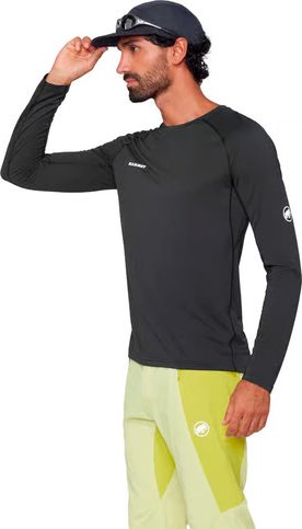 Лонгслив Mammut черный купить,37900
