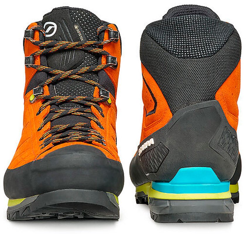 Ботинки SCARPA черный, салатовый