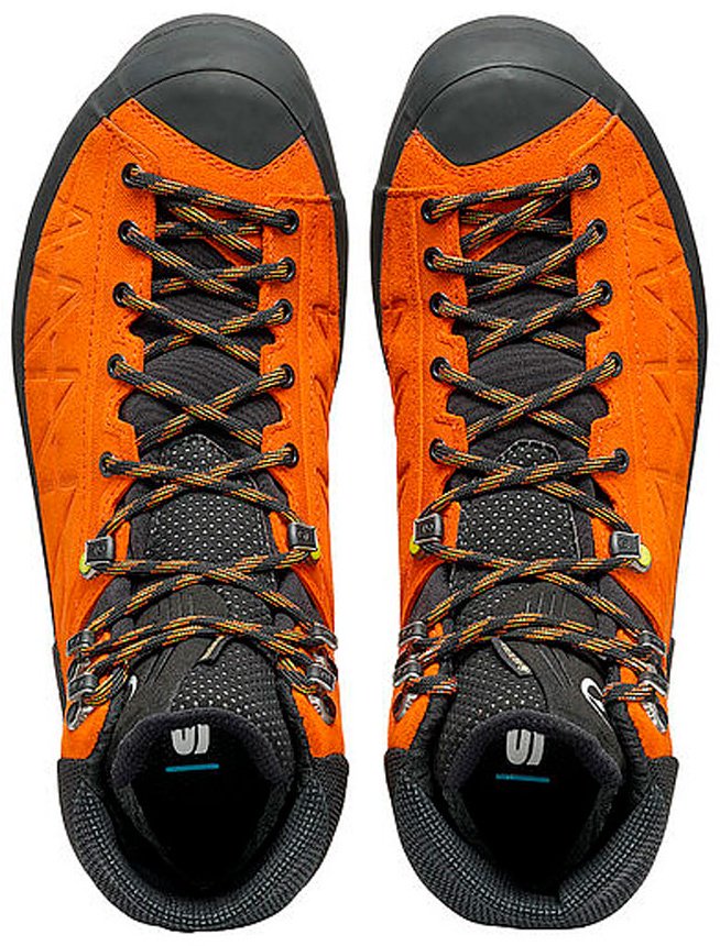 Ботинки SCARPA черный, салатовый