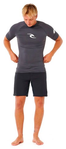 Рашгард Rip Curl серый купить,13900