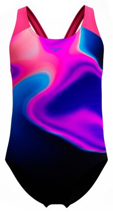 Слитный купальник Speedo черный, темно-розовый купить,NaN