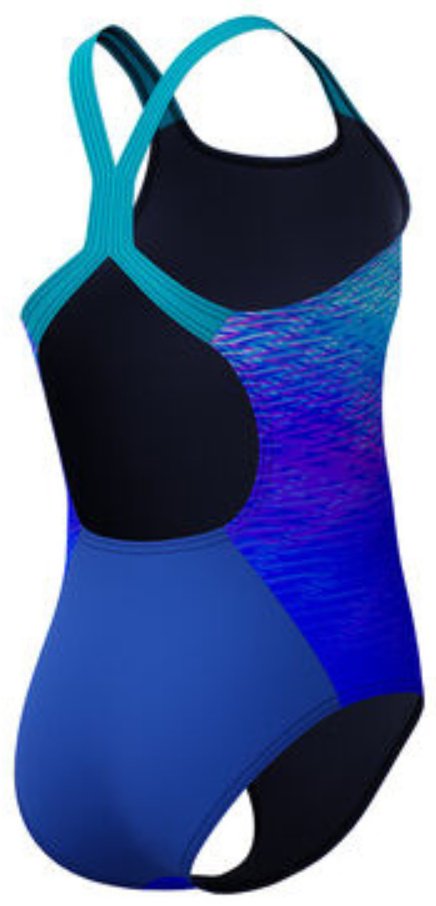 Слитный купальник Speedo синий