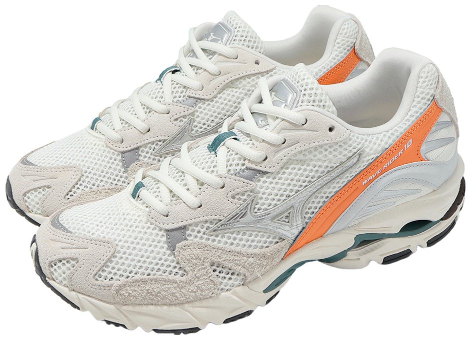 Кроссовки Mizuno Wave Rider 10 белый купить,NaN