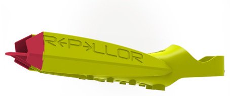 Ласты Speedo DMC Repellor с закрытой пяткой желтый, красный 38