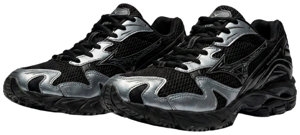 Кроссовки Mizuno Wave Rider 10 черный купить,NaN