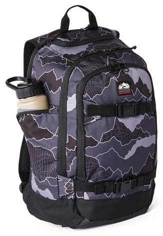 Рюкзак Rip Curl полиэстер черный, серый купить,NaN