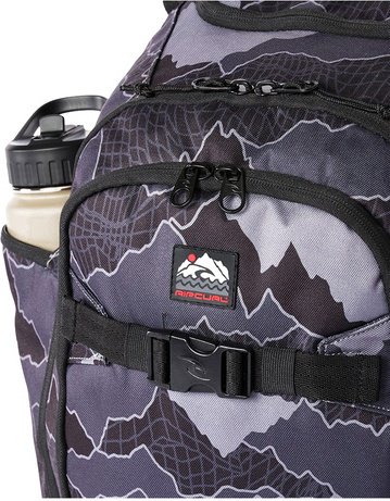 Рюкзак Rip Curl полиэстер черный, серый купить,NaN