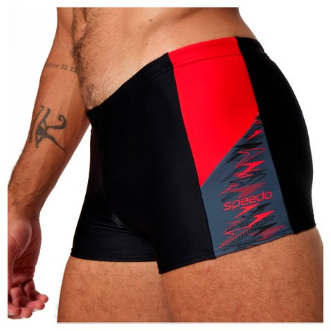 Шорты Speedo черный, красный купить,NaN