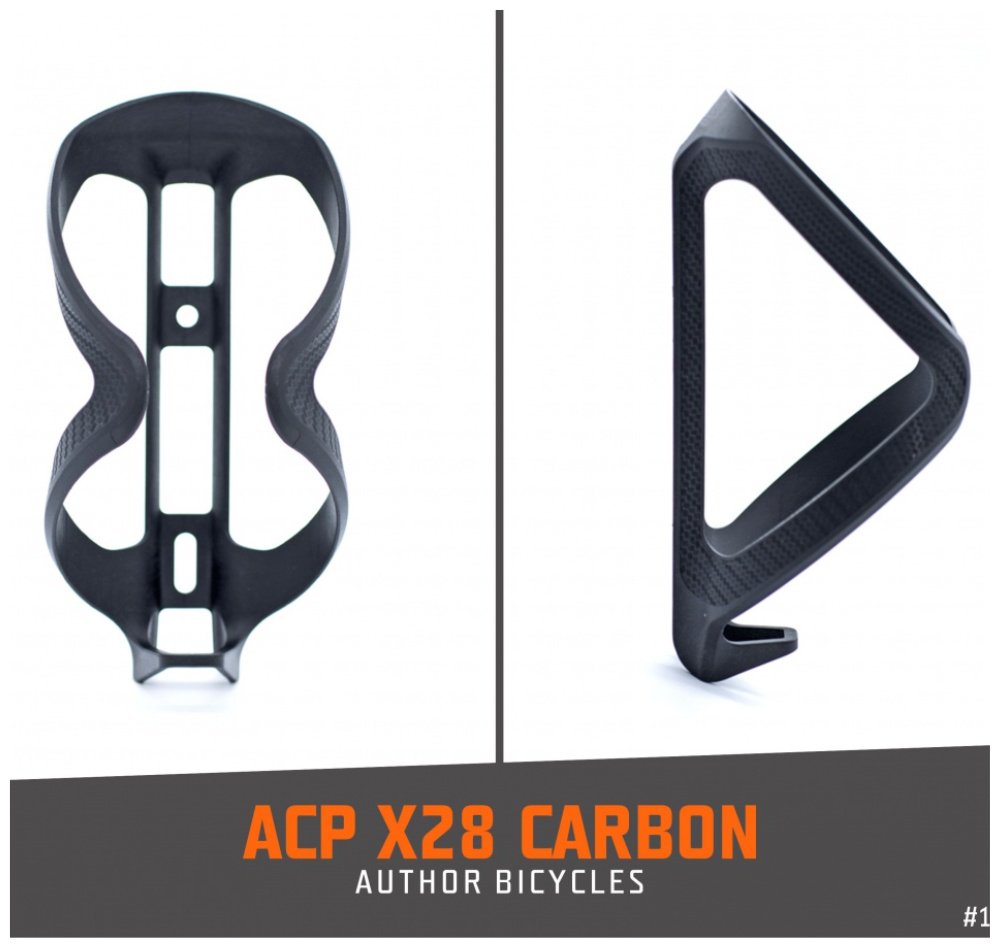 Флягодержатель Author ACP-X28 Carbon, 14 000 198 черный купить,NaN