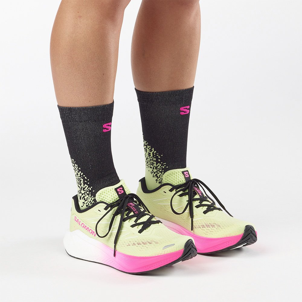 Кроссовки Salomon Aero Blaze 3 светло-желтый купить,79900