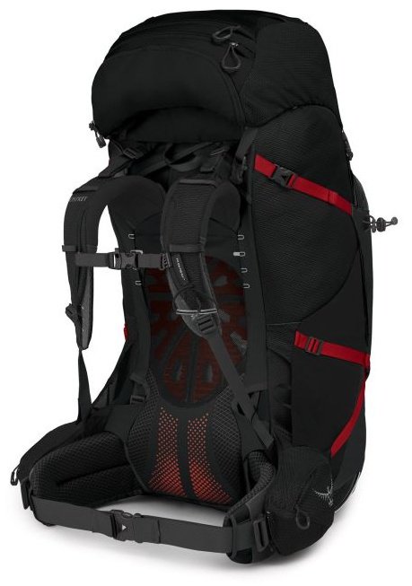 Рюкзак Osprey Aether Plus 100 10002889 треккинговый 100 черный купить,NaN