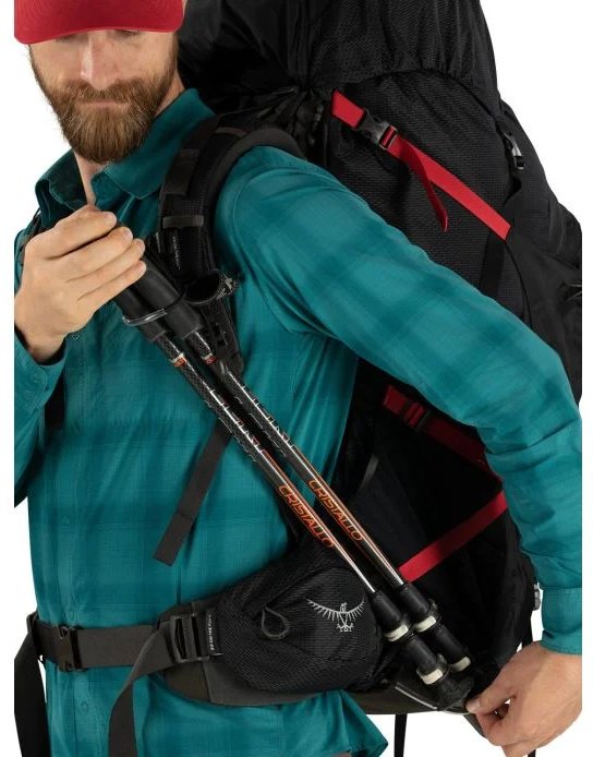 Рюкзак Osprey Aether Plus 100 10002889 треккинговый 100 черный купить,NaN