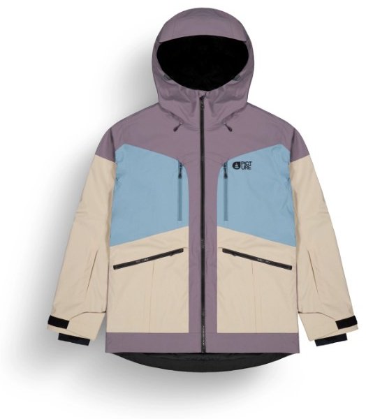 Куртка PICTURE ORGANIC Naikoon/MVT0575-D/L, stonewash фиолетовый, голубой, бежевый L